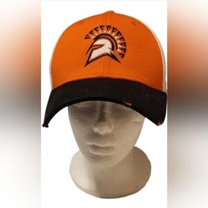 New Era 39Thirty Michigan State Spartans Flex Fit Trucker Hat S/M Orange Black
